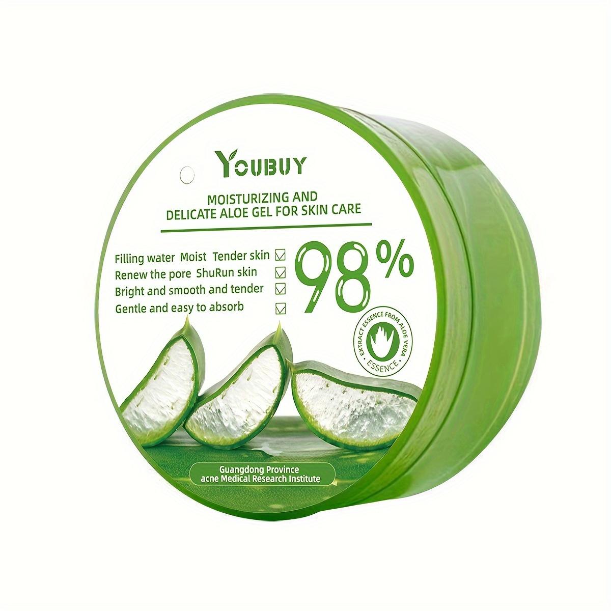 

Успокаивающая увлажняющая солнцезащитная маска для лица с гелем алоэ - нейтральное гипоаллергенное средство по уходу за кожей для взрослых, подходит для всех типов кожи 300g