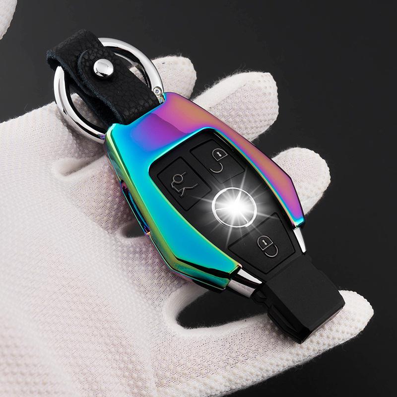 Mercedes Key Shell Cover for 17 Models: Fits GLC, GLA220, 260GLE, 320C200L.