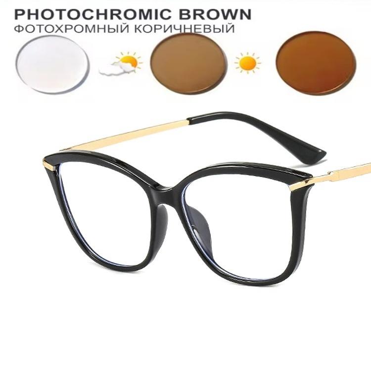 Anti-blue Light Glasses Women Stylish Photo Shoot Trendy Eye Glasses Frame