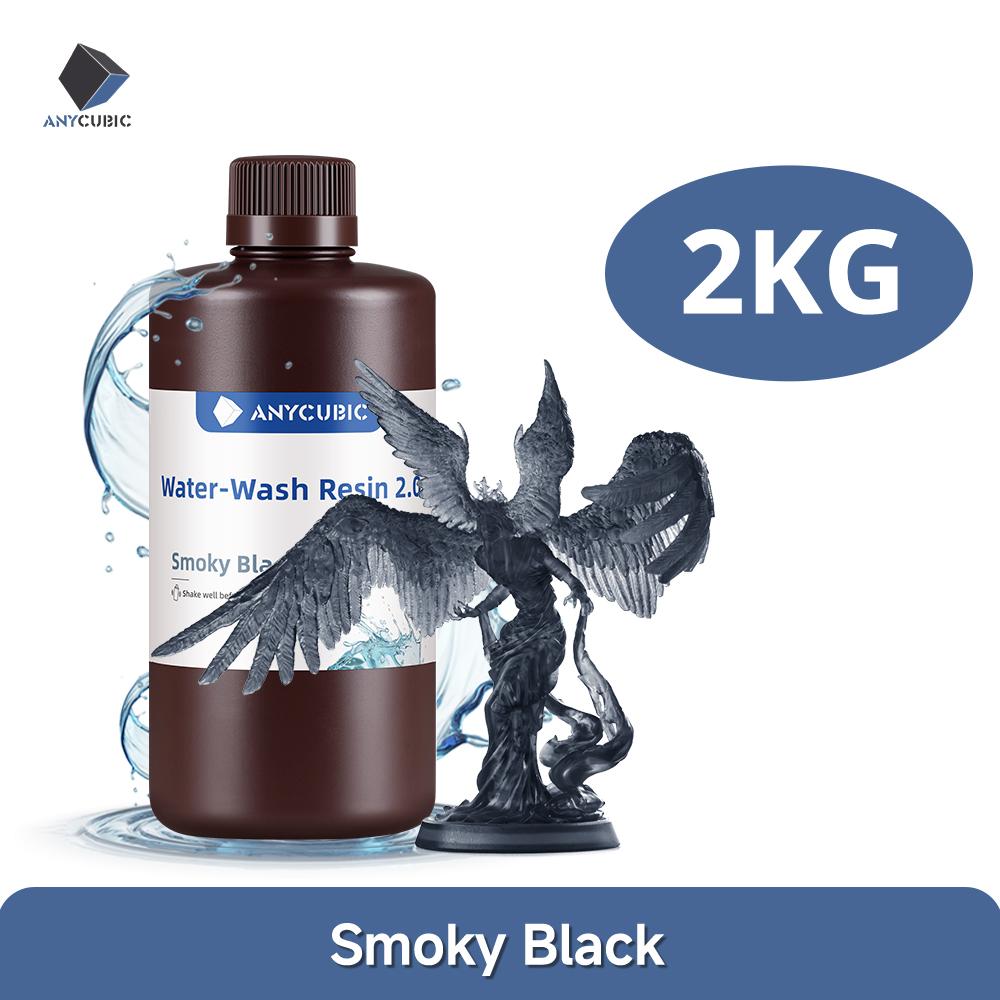 Impresoras 3D de Resina Lavables con Agua Anycubic Resina Lavable con Agua 365-405nm para LCD DLP Photon M3 Plus Max 7K mono 6K Impresión