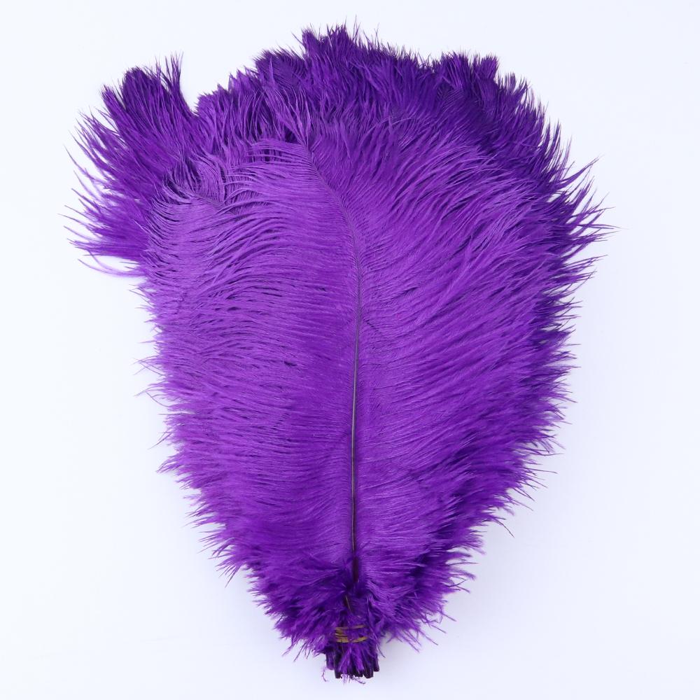 10Pcs White Ostrich Feathers for Wedding Party Decoration DIY Natural Feather Table Centerpiece Vase Craft Carnival Plumas Decor