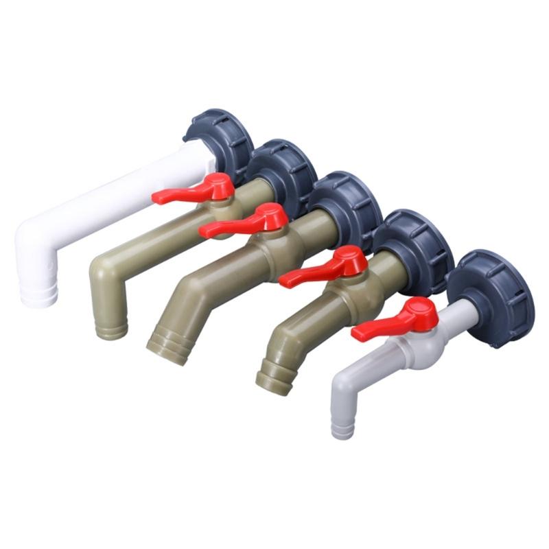 Heavy Duty IBC Tank Connector Reinforced Thread Outlet Tap for IBC Container Water Tank Rain Butt Accessories