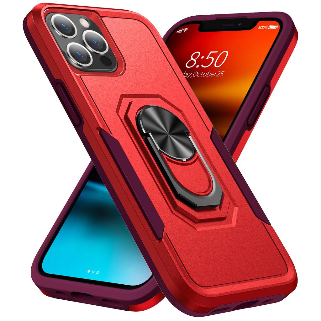 Pioneer ring bracket is suitable for Xiaomi Redmi Note11/11S mobile phone case magnetic suction anti-drop multi-function anti-skid
