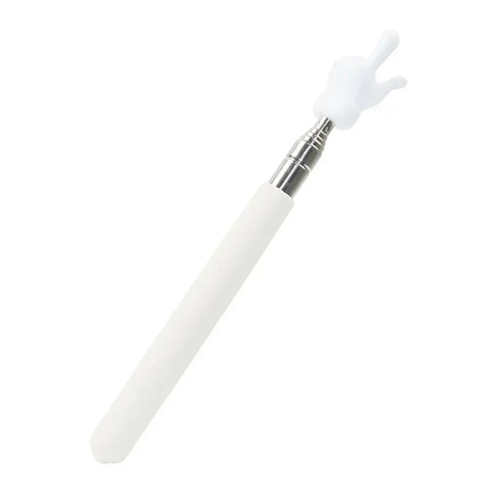 

Stainless Steel Teaching Pointer Telescopic Rod Finger Design Teaching Stick Finger Reading Sticks Tools School Office Supplies