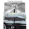 Bending Design Cell Phone Umbrella Anti-glare Phone Sun Shield  Shelter From Rain