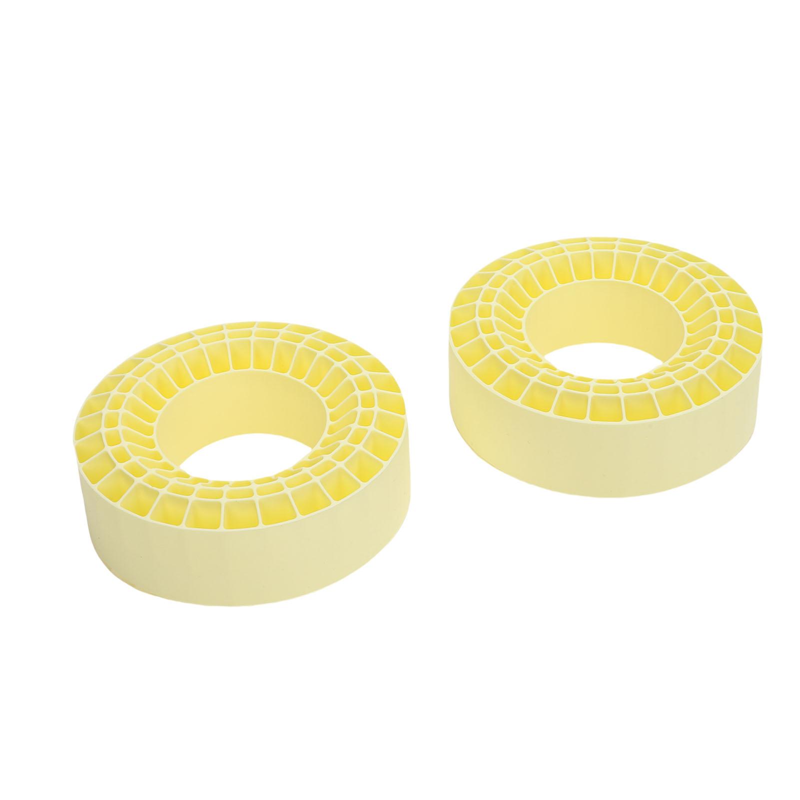 2Pcs 2.2in Silicone Tires Insert Double Layer Hollow Tires Liners for 1Celsius10 Crawler Cars