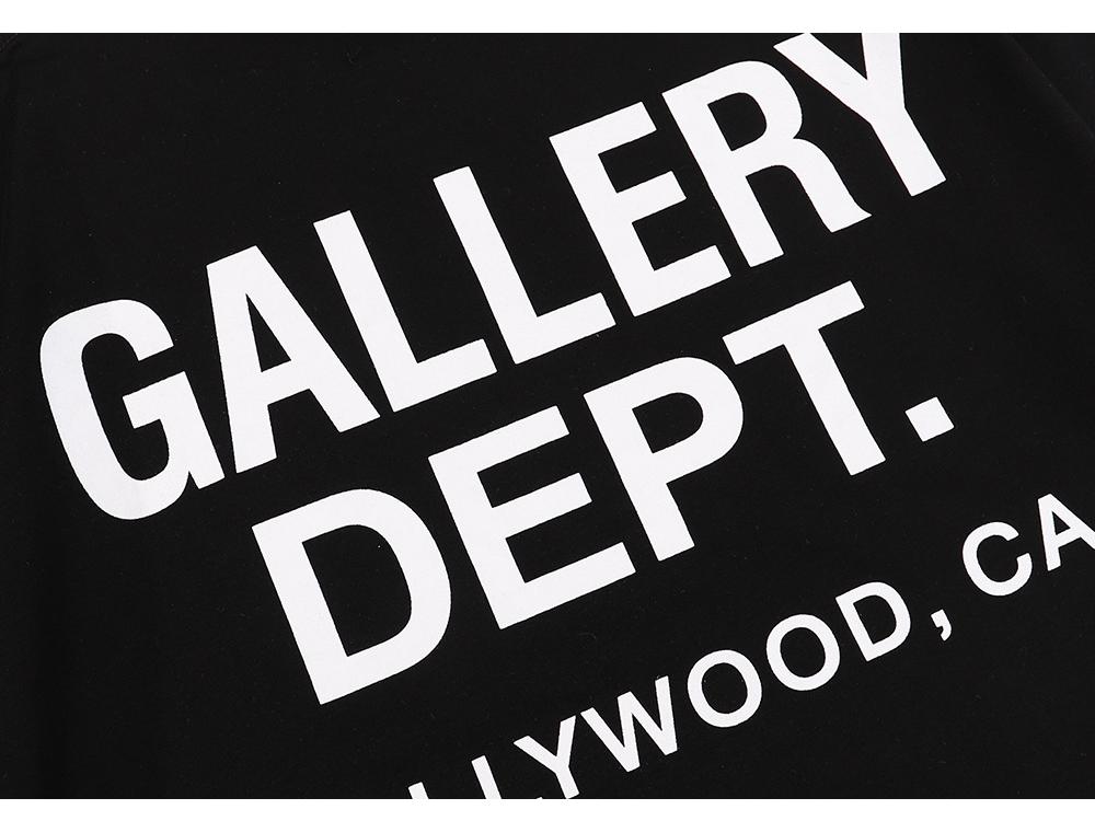Gallery Dept Unisex High-Quality Double Yarn Cotton Pattern Print T-Shirt