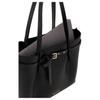 Michael Kors Emilia Brand Logo Gold Hardware Leather Tote Shoulder Bag Large Women Handbags Black 30F5GU5T7T-BLACK