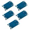 5 Lithium Battery Charge Modules with USB 5V 1A Features Battery For Protection and Charging Status Indicator LED