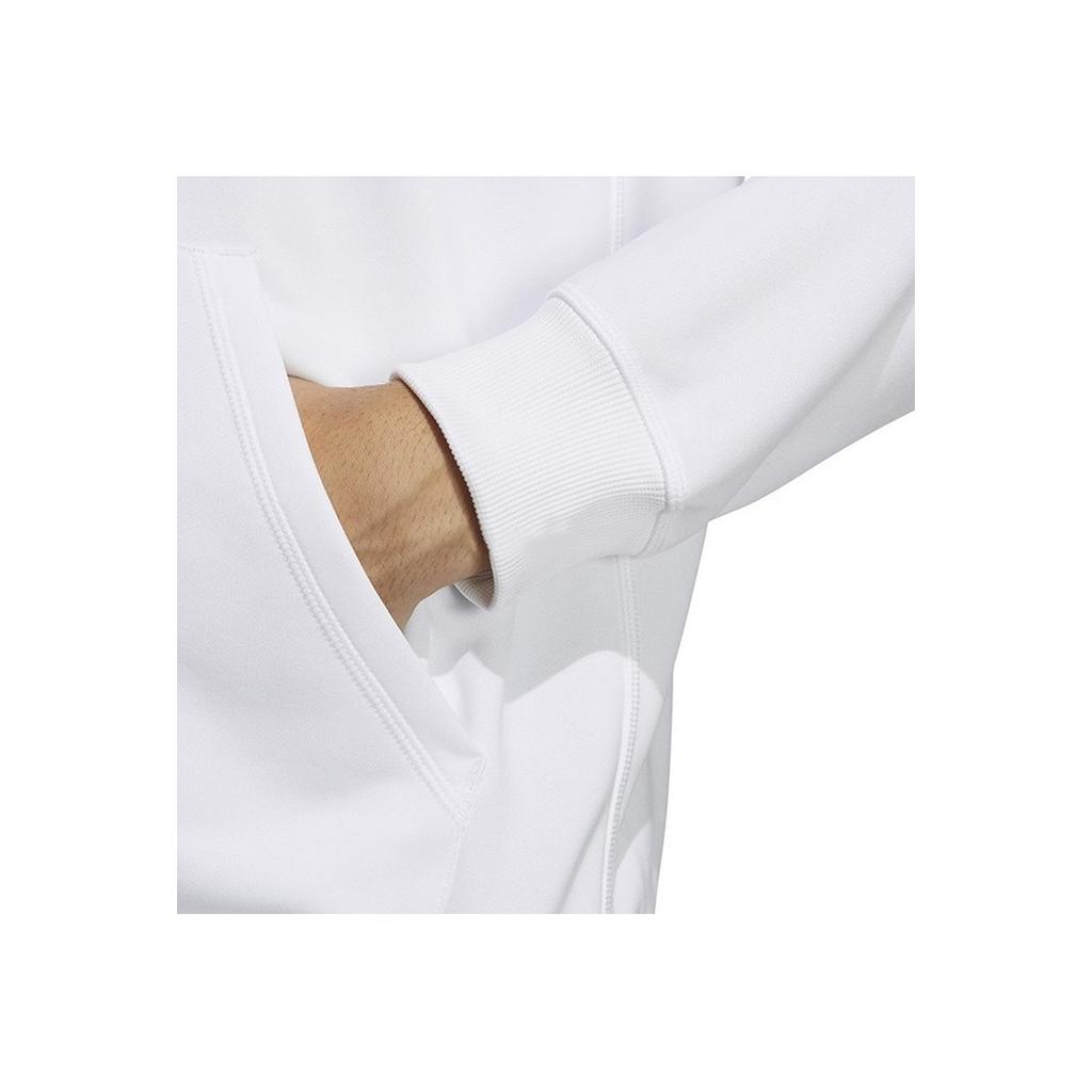 Adidas Logo Print Pullover Sweatshirt Men Tops White GN0829