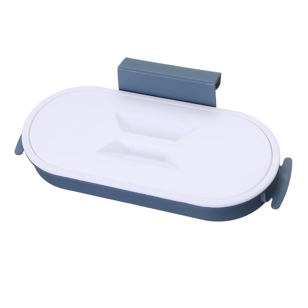 Przenośny stojak do przechowywania worków na śmieci o dużej nośności, oszczędzający miejsce, wiszący uchwyt na worki na śmieci z pokrywą