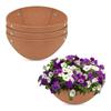 Pack Of 3 Felt Hanging Basket Liners Coconut Fiber Replacement Bird Proof Round Planters Inserts For Flowers Herbs Vines