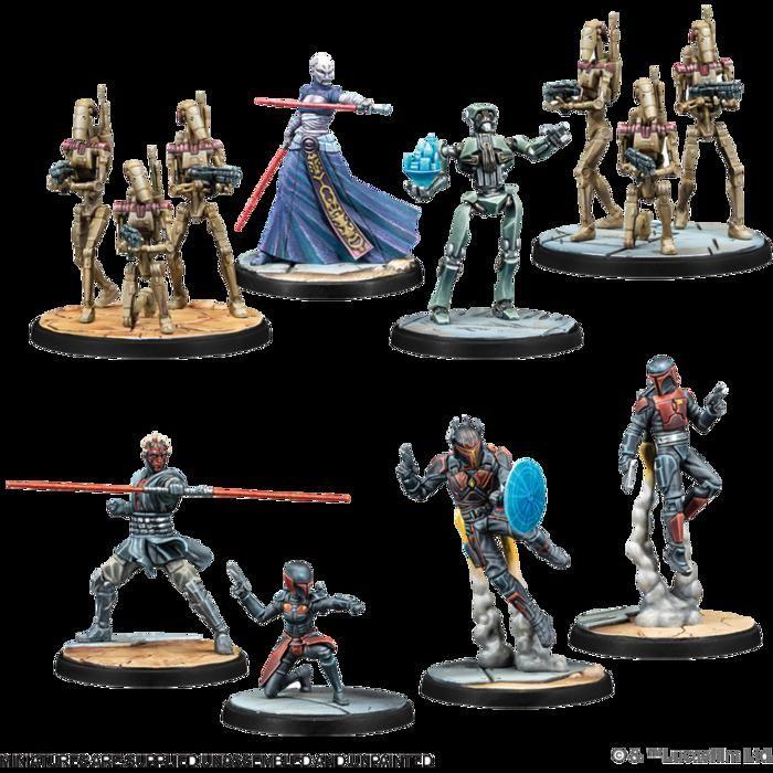 Jeux De Société - Star Wars - Shatterpoint - 16 Personnages - Jeu De Stratégie - 2 Joueurs Ou Plus