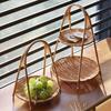 for Wedding Party Plastic Manual Fruit Storage Tray Snack Rack Afternoon Tea Tray Dried Fruit Tray
