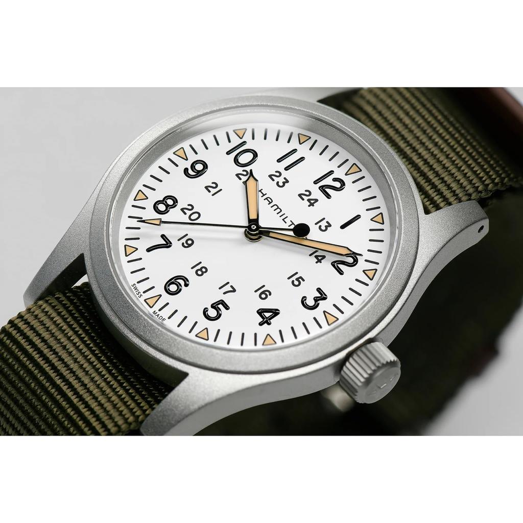 HAMILTON Watch Genuine Warranty Khaki Field Mechanical Manual Winding H69439411 Unisex Imported [Hamilton] [Regular Product]