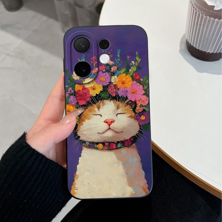 For Vivo V60 V50 V40 Lite V30 V20 SE V70 FE Phone Case Multicolor Hearts Full Protection Soft Smooth Liquid Silicone Housing For Vivo Shockproof Shell