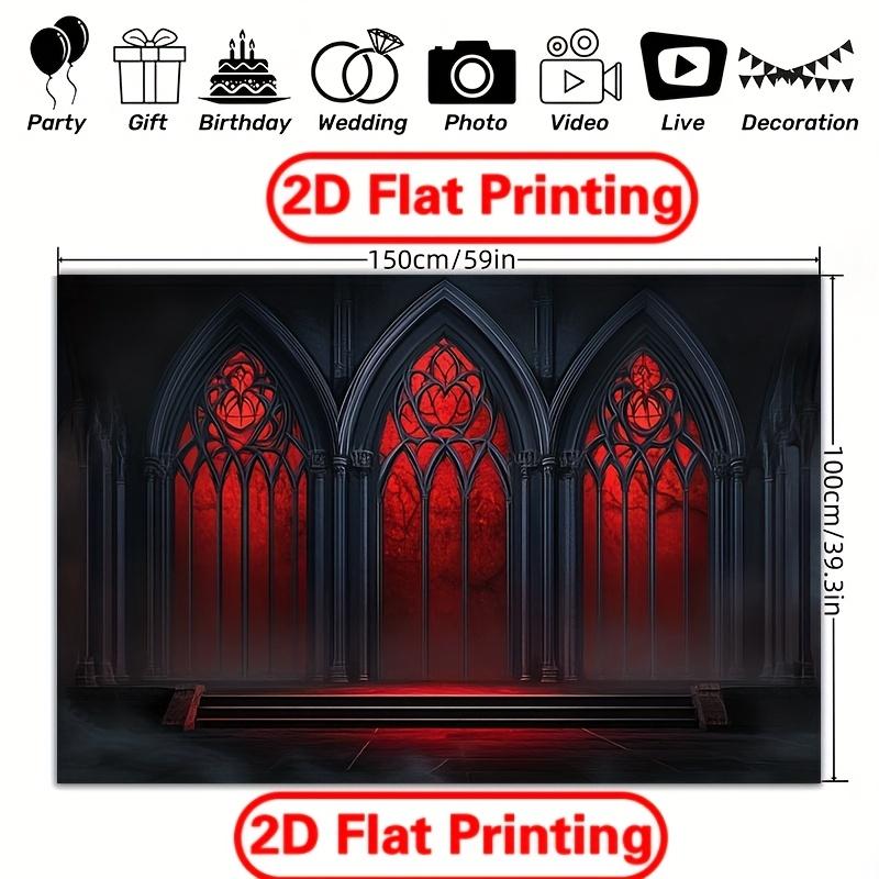 2D-Ebene, perfekt für Fotohintergründe und Partys - sehr gut geeignet für Familienaktivitäten und allgemeine Treffen