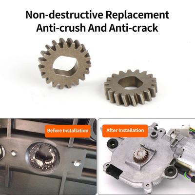 18/19 zähne Motor Getriebe Schiebedach Motor Ersatz Verlustfreie Kit Dachfenster Reparatur Getriebe für