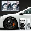 Car Tire Paint White Marker Pen 4pcs Waterproof Paint Repair Markers Quick Dry Permanent Graffiti Pen For Automotive Tire Paint