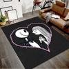 1pc Jack Christmas6 Design Printed Area Rug Carpet for Bedroom Living Room Home Decor Rugs Mat Non Slip Mat Rug for Bedside
