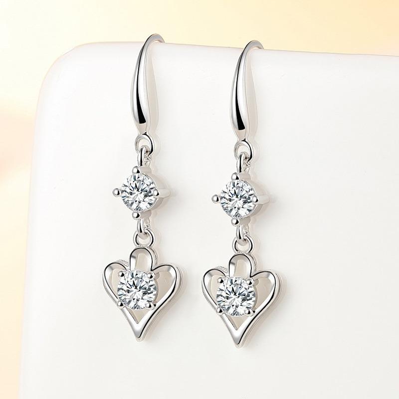 Lindon Copper Alloy Zircon Earrings Drop Earrings For Women Wedding Party Gifts