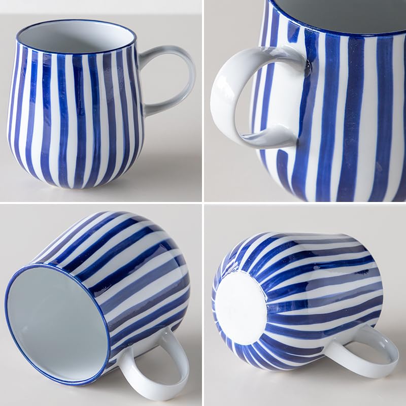 TAMAKI Switch Mug, Blue, 8x11x9cm, Porcelain, 370ml, T-964309