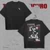 Jujutsu Kaisen Toji Fushiguro T-Shirt Herren Anime Zauberer-Killer Grafik-T-Shirt Japanischer Manga Streetwear Kurzarm Oversize Oberteil