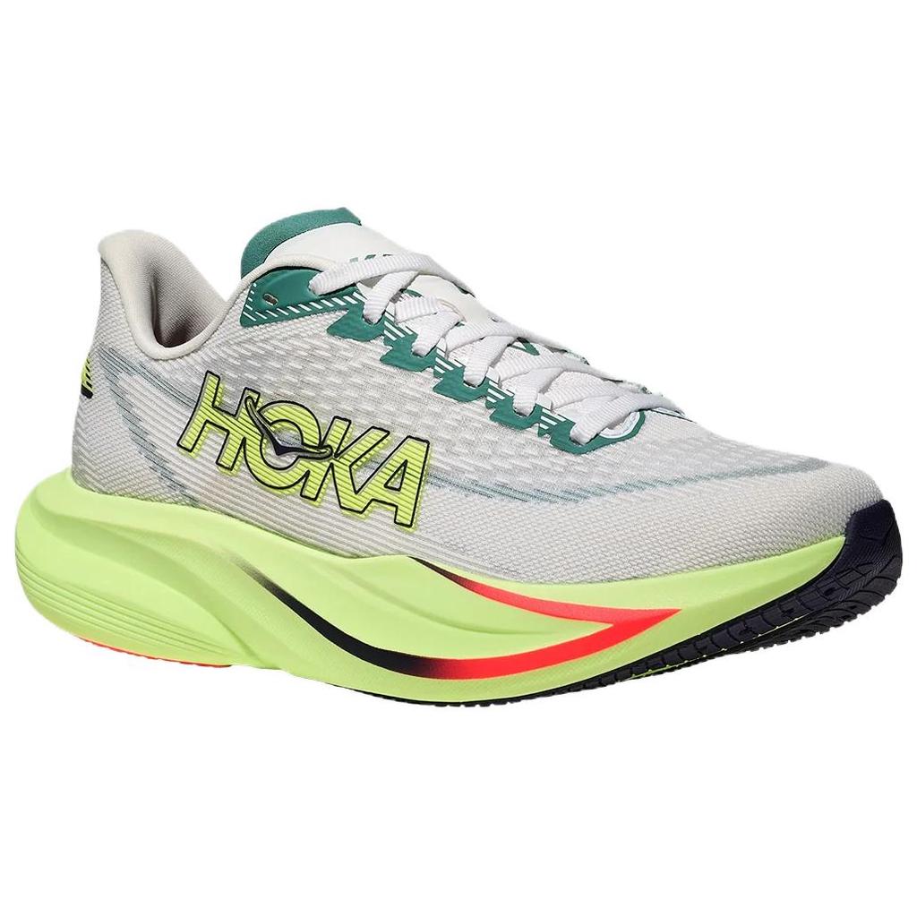 HOKA ONE ONE MACH 7 Running Shoes Unisex White Green 1171904-FYZ