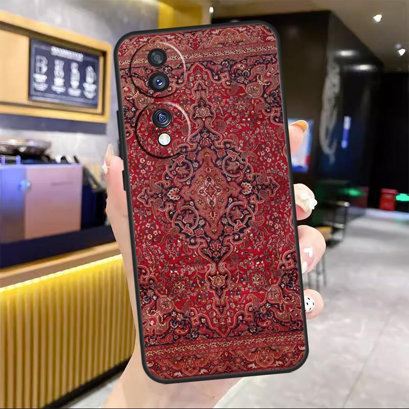 Persian Rug Art For Honor Magic 7 Lite 5 6 8 Pro Case For Honor Win RT X9c X9a X9b X8b X8c 200 400 50 70 90