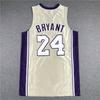 Embroidered NBA Los Angeles Lakers 24 Kobe Bryant Basketball Jersey Men Women Fall Winter