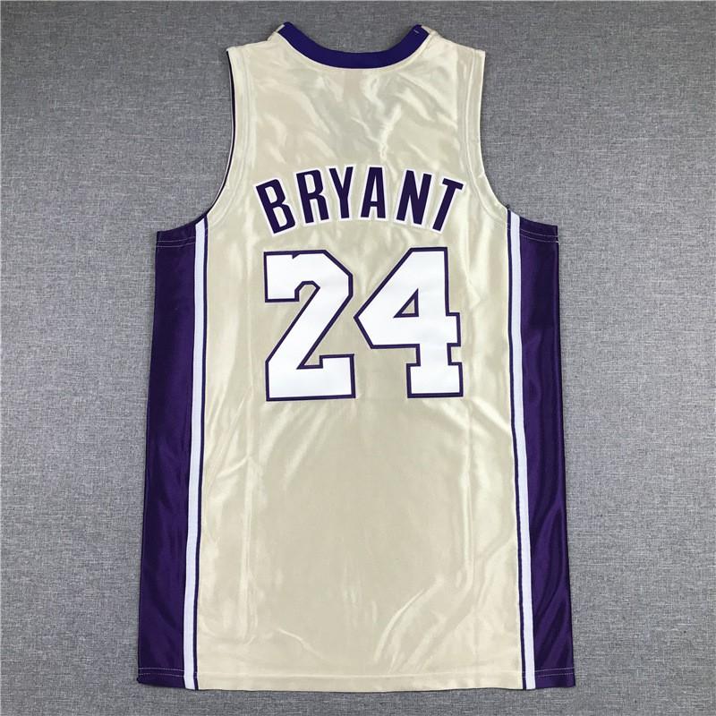 Embroidered NBA Los Angeles Lakers 24 Kobe Bryant Basketball Jersey Men Women Fall Winter