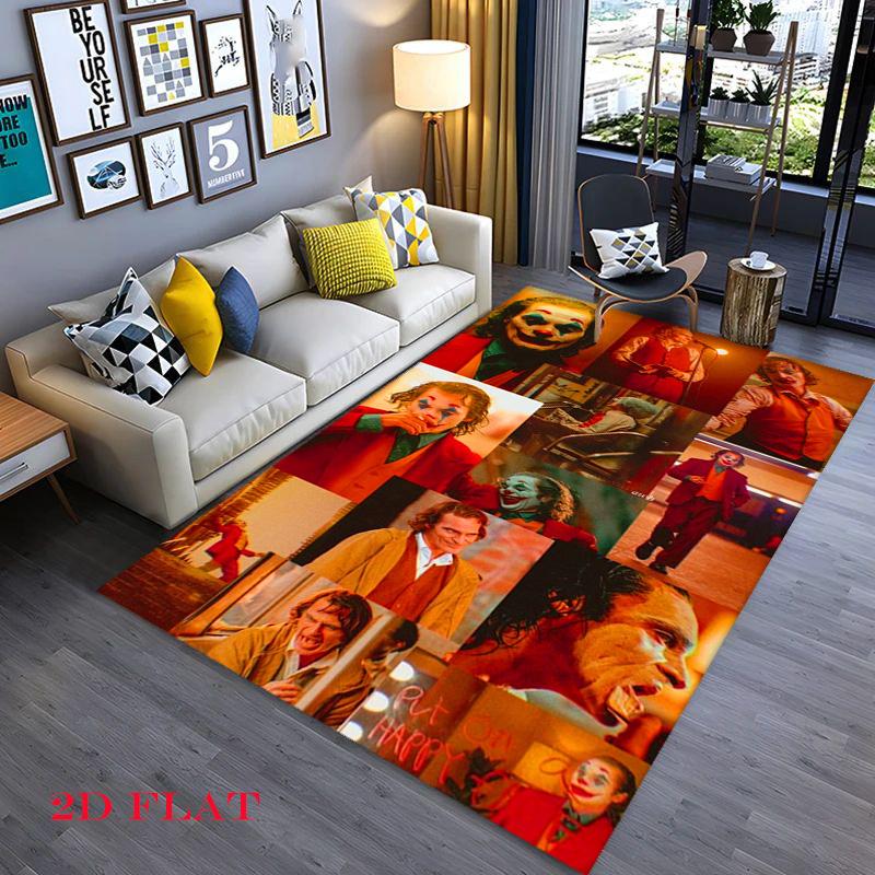 Joker Cards Carpet Doormat Home Decor Dormitory Decoration Bathroom Mat Office Chair Cushion