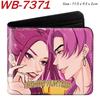 K-Pop Demon Hunters Pu Leather Two-fold Short Wallet and Practical