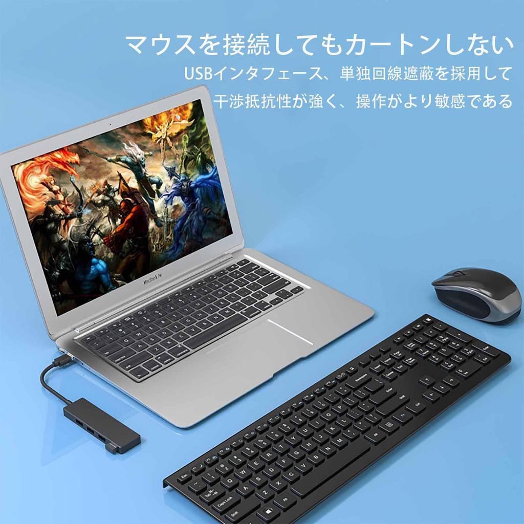 ALLVD USB USB Slim 5 Gbps Data 4 30cm Bus Compatible with and for Remote Offices Hub, 3.0 Design, High-Speed Transfer, Ports, Powered, Lightweight,