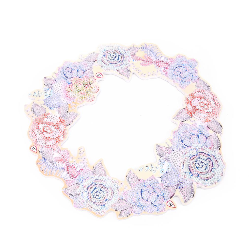 DIY Rhinestones Painting Garland Pattern Crystal Embroidery Picture Decoration Kit