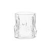 Borosilicate Glass Heat-Resistant Cup: Iced Americano & Milk Coffee with Bark Pattern
