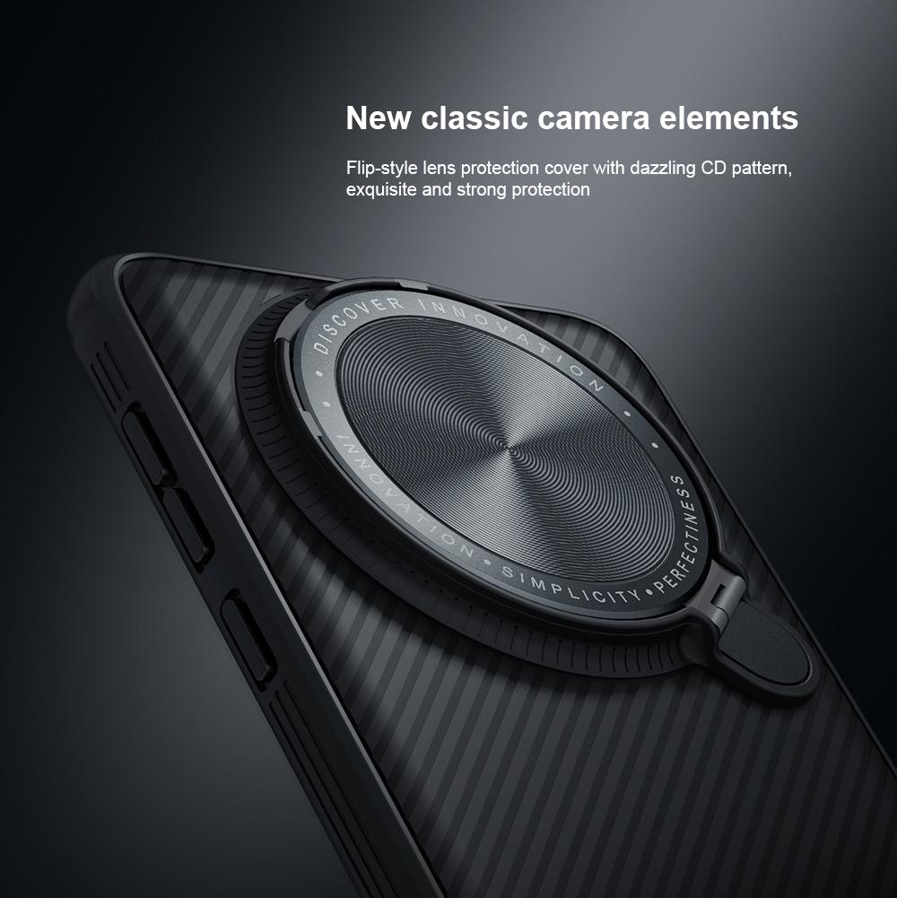 NILLKIN for Huawei Mate 60 Pro Case CamShield Prop Magnetic Case Camera Protection Back Cover