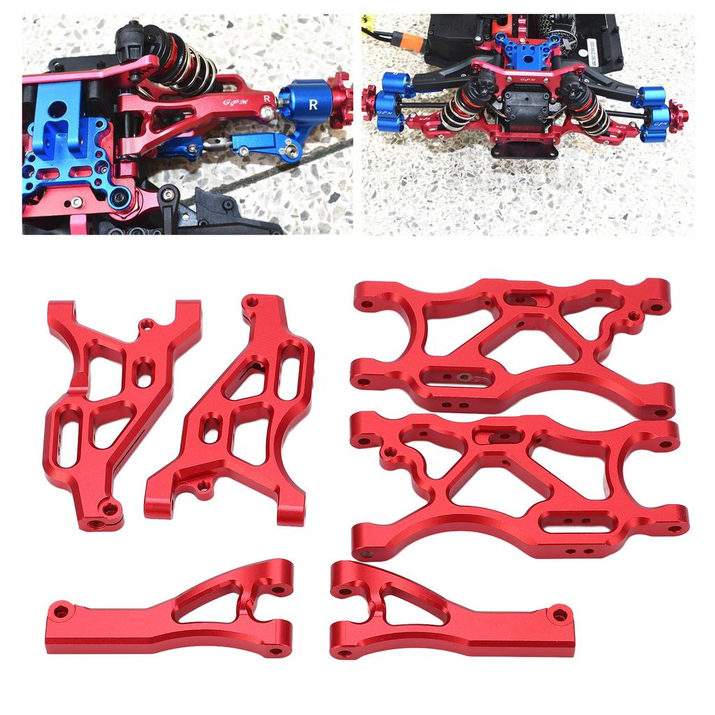 RC Upgrade Set Front Lower Arm Front Upper Arm Rear Lower Arm Set Aluminium for 1Celsius7 INFRACTION 6S