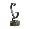 Watch Display Stand Marble Base Metal C Shape Holder Anti Slip Jewelry Wristwatch Rack Watch Collection Storage Show