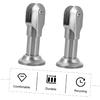 Mobestech 2 Pcs Partition Bracket Feet Toilet Partition Feet Stainless Steel Partition Feet Foot Support Brace Wall Mount Holder Toilet Partition
