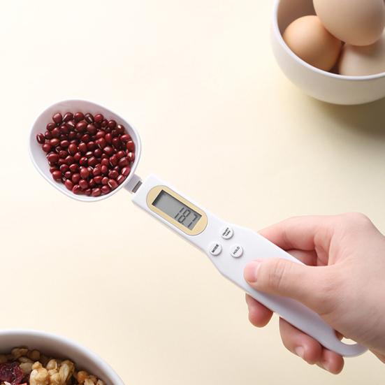Digital Measuring Spoon Scale High Precision 500g/0.1g LCD Display Electronic Food Dispensing Condiments Weighing Scoop Kitchen Gadgets