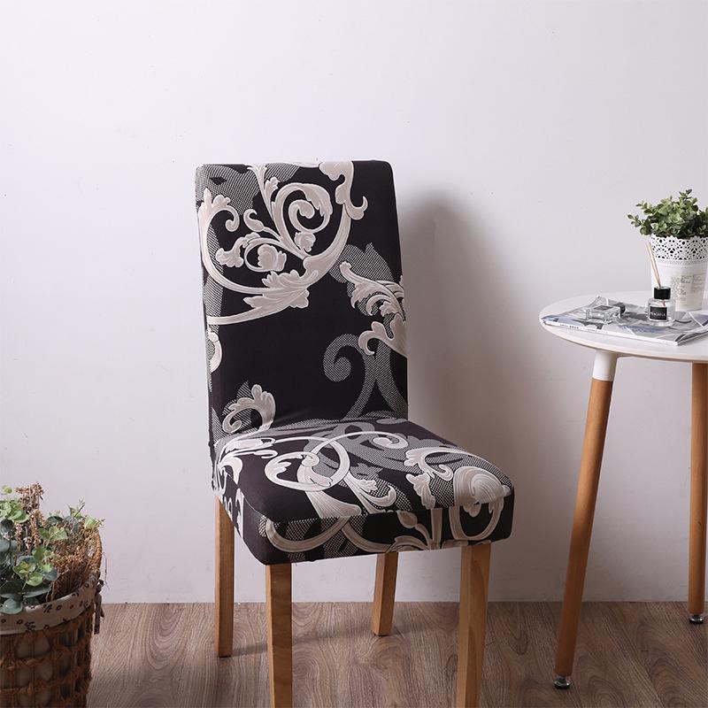 

Эластичный чехол на стул Бытовой чехол на обеденный стул 160 г/м² Цельный чехол на компьютерное кресло Чехол на стул для отеля Отель 40*50