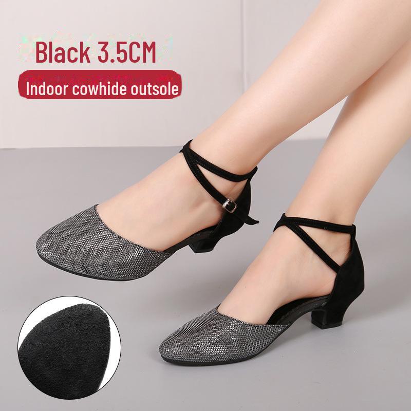 Women's Latin & Ballroom Dance Shoes - Soft Sole for Square Dancing