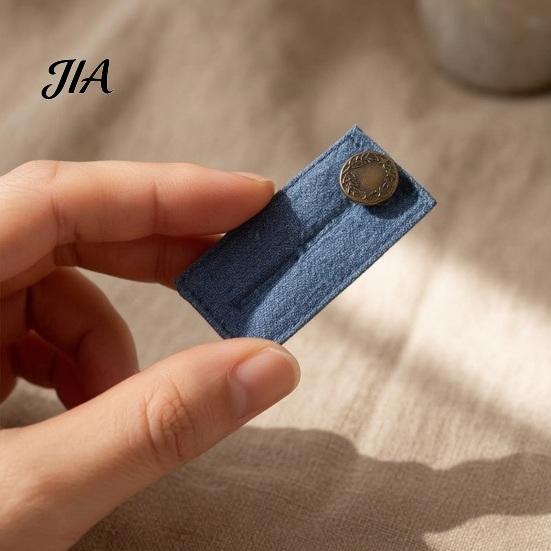 Detachable Jean Fastener Waistband Extender with Metal Button, Adjustable Waist Extenders for Pregnant Pants Jeans Trousers Skirt Denim Men