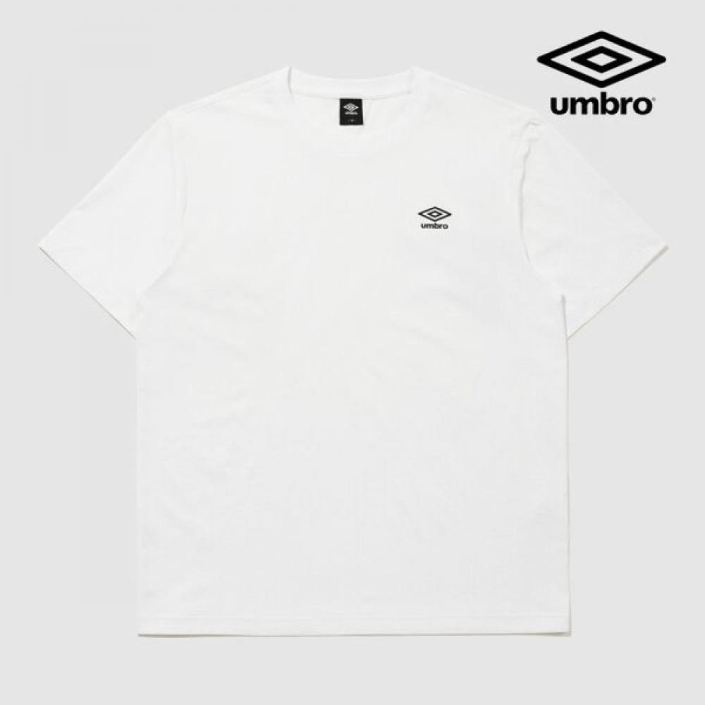 Umbro Fresh Small Logo T shirT Ur121srs11 whT white/90