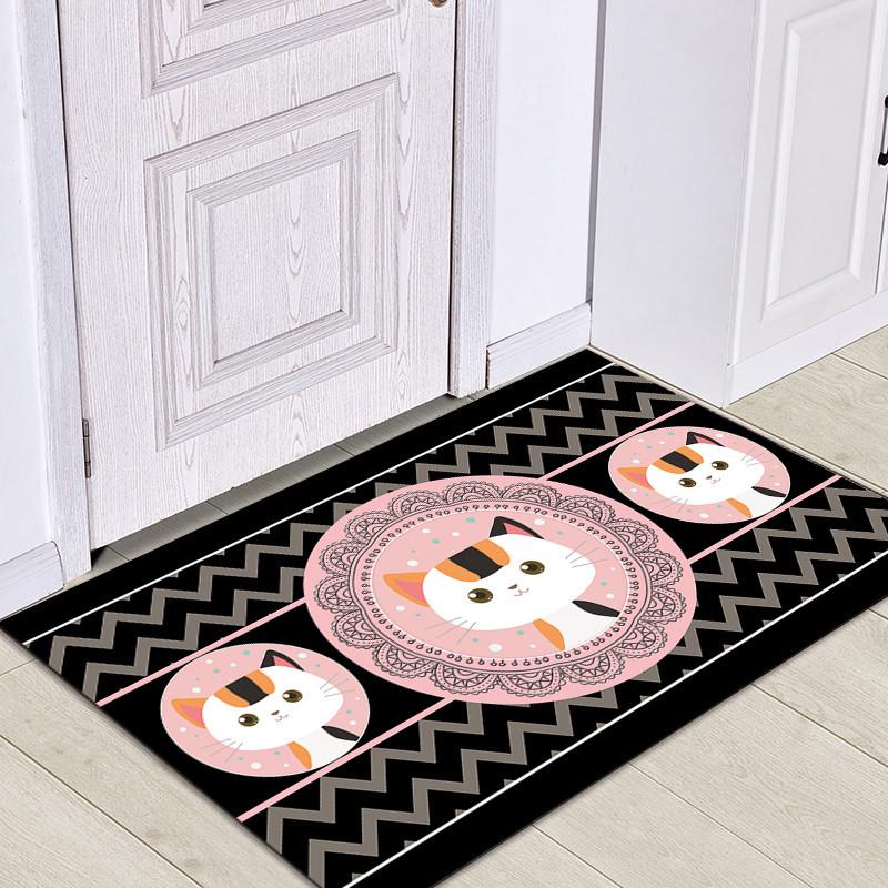 

Модный розовый ковер с сердечками для декора спальни 40x60 cm