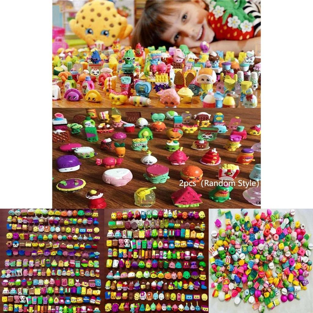Yeni Gelen 2 Adet Shopkins Sezon 2-5 Mini Aksiyon Figürü Oyuncakları Çocuklar İçin Harika Hediye