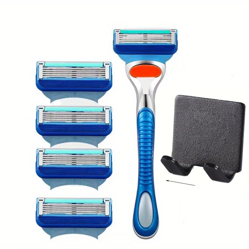 Porte-lames de rasoir cinq couches portable pour homme – Lavable et durable