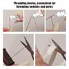 Complete Sewing Kit with Threads Needles Scissors Tape Measure Buttons Portable Travel DIY Embroidery Handwork Sewing Tool Set