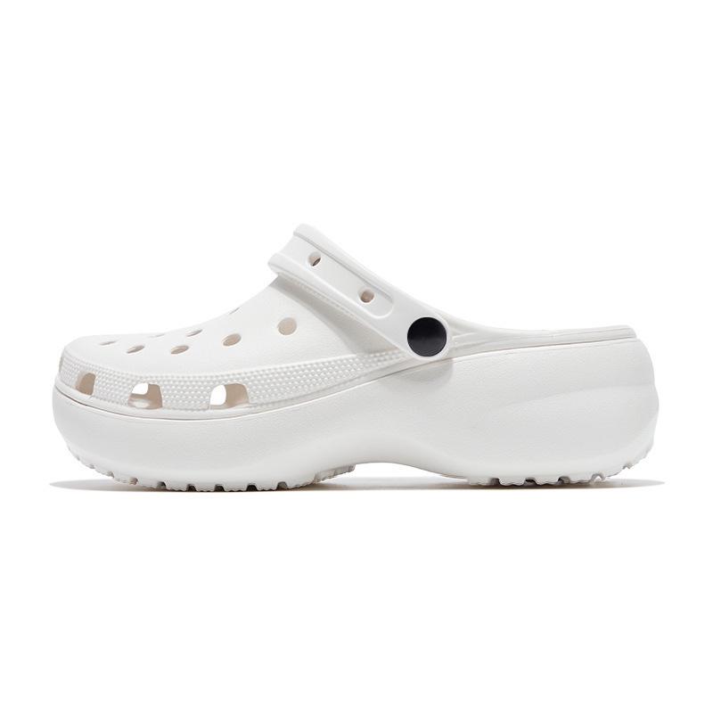 Cloud Hole Women s Summer Outdoor Non-slip Thick Sole Closed-toe Slippers 2025 35/36